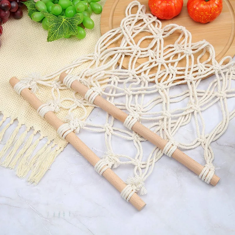 Гамак с фруктами макраме под шкафом — замена фруктовой чаши сетка для держателя