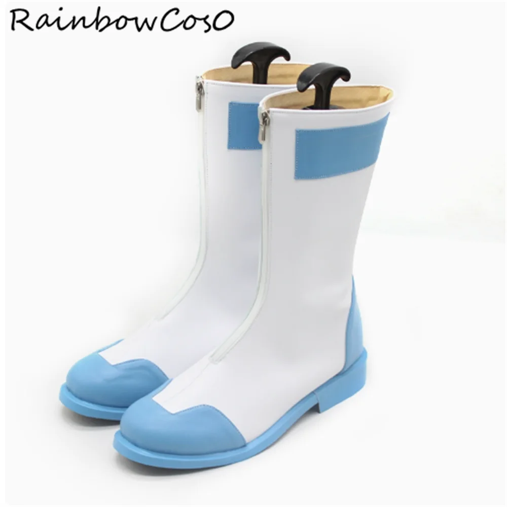 Eureka Seven AO Обувь для косплея Сапоги Игра Аниме Хэллоуин Рождество RainbowCos0 W4609