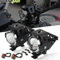 125w 12v u5 motorcycle headlights lamp led spotlight headlamp spot fog lights for yamaha tmax 530 560 t max dx sx tmax 500 xp500