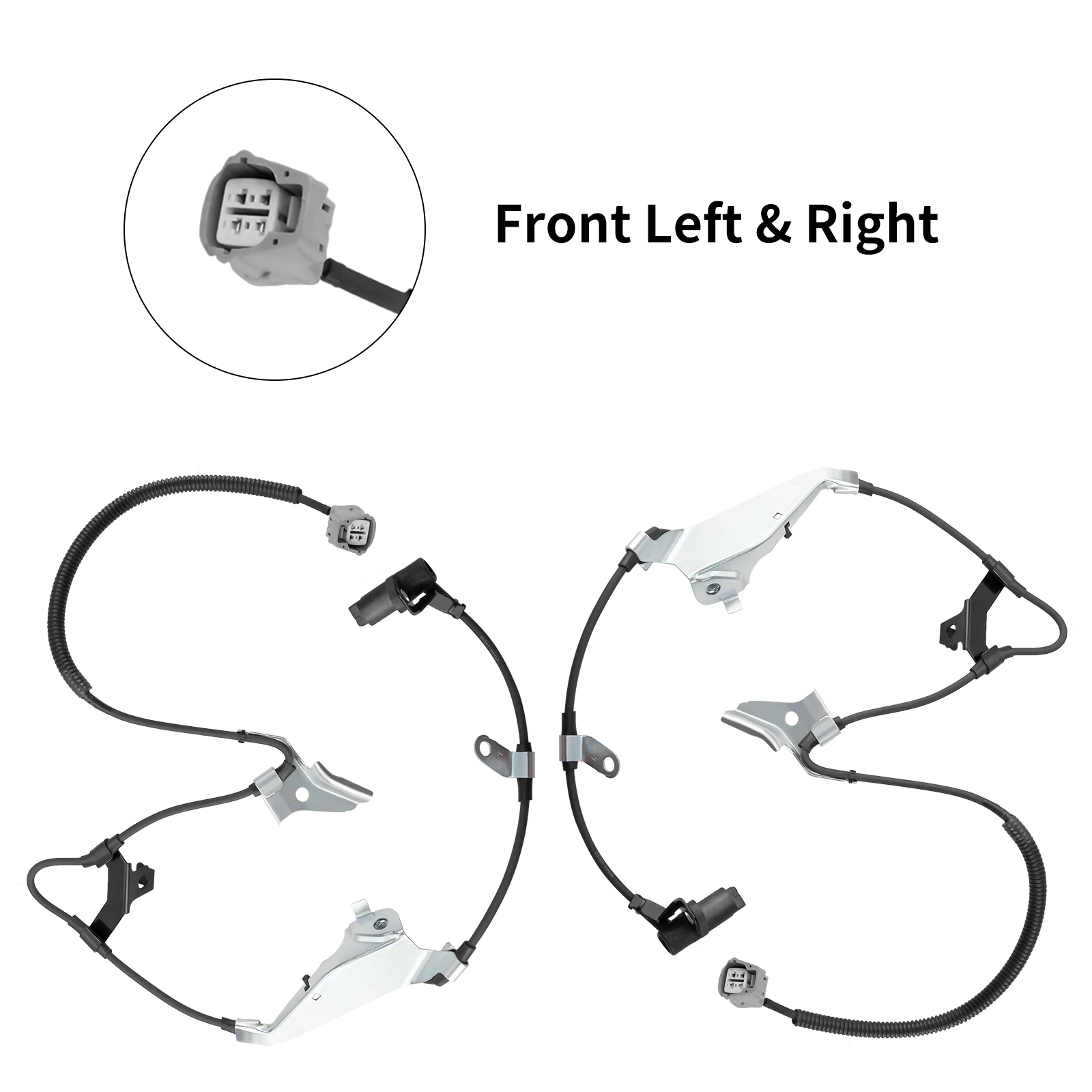 

2 X ABS Speed Sensor For 1998-2007 Toyota Land Cruiser Front Left and Right Side