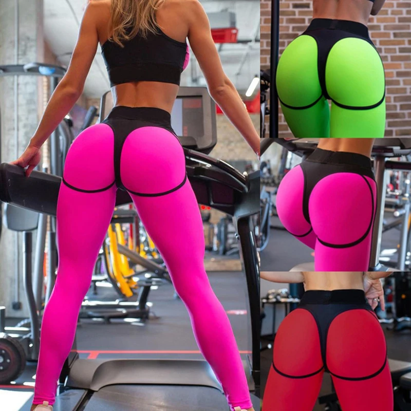 

Women Leggings High Waist Fitness Legging Push Up Ladies Booty Lifting Workout Pants Female Leggins Mujer Polyester Casual Pants