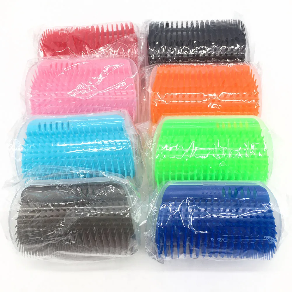 

Pet Cat Self Groomer For Cat Grooming Tool Hair Removal Comb Dogs Cat Brush Hair Practical Trimming Massage Device With Catnip