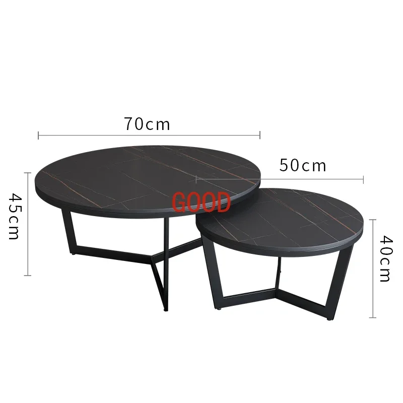 Кофейные современные прикроватные тумбочки Вспомогательные роскошные боковые