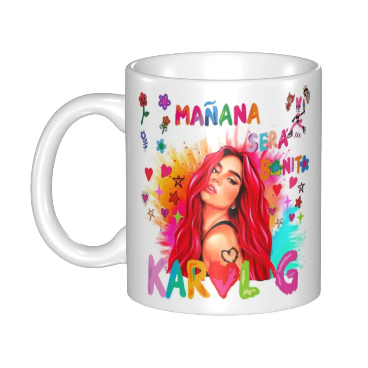 Пользовательские DIY Manana Sera Bonito Karol G керамическая кружка кофейная чашка