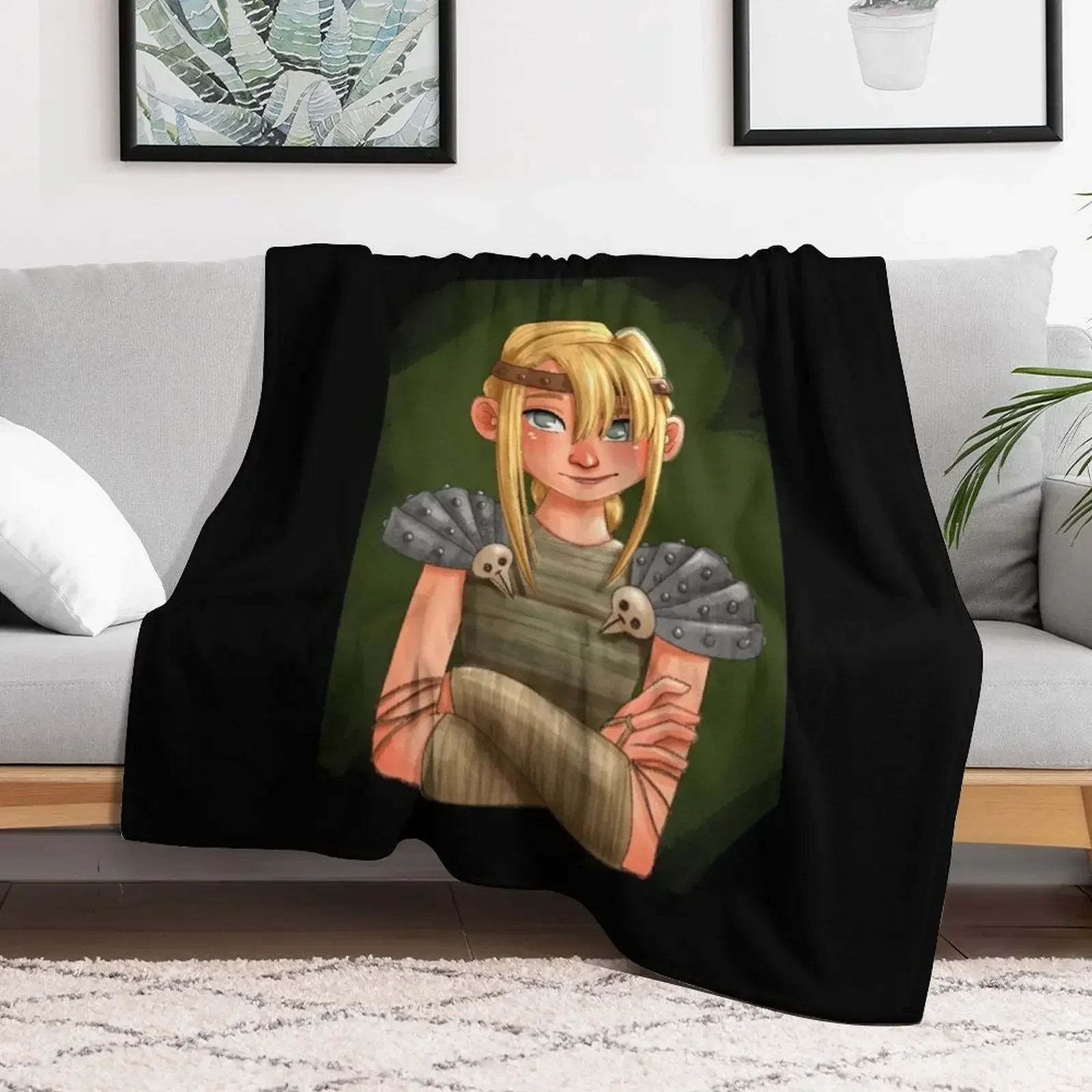 Astrid HTTYD плюшевое одеяло Beautifuls