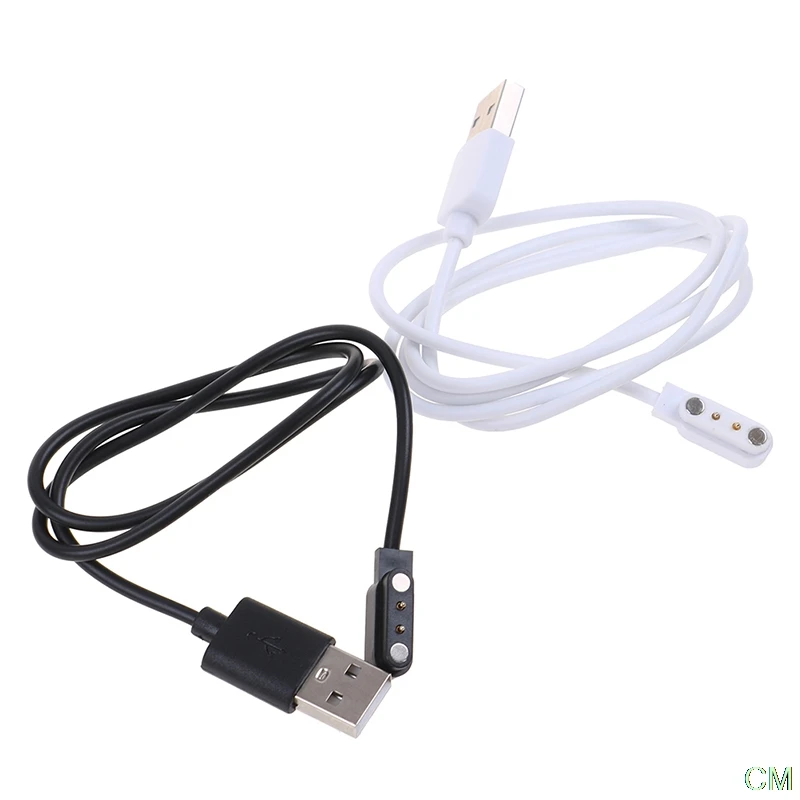 

Universal Magnetic 2 Pin 4mm spacing Wristbands Charge Cable For Smart Watch