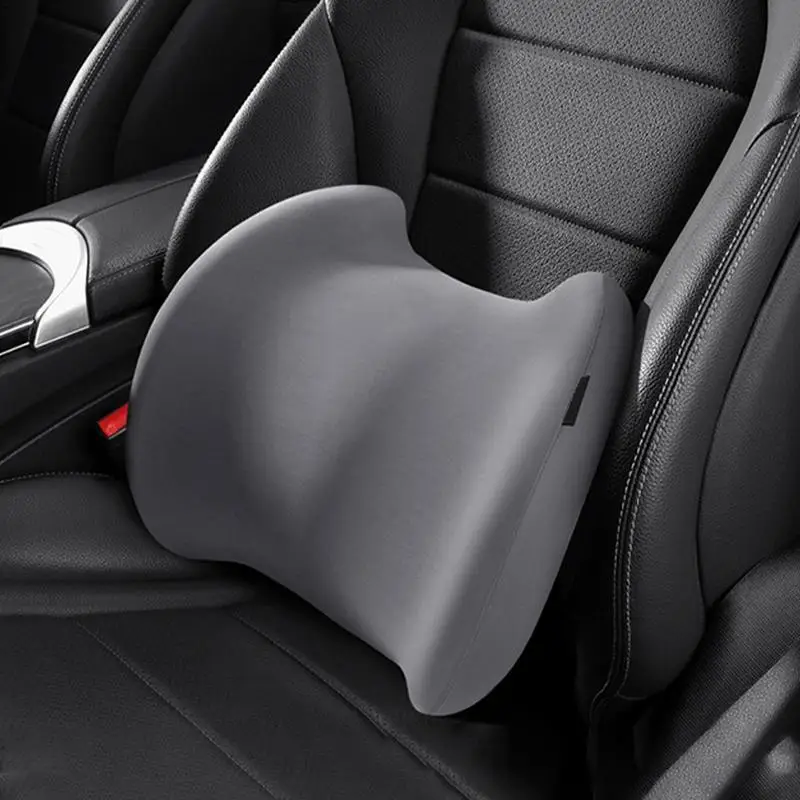 

Car Seat Back Support Cushion Lumbar Pillow Ergonomic Lower Back Pillow Washable Breathable Memory Foam Relieve Driving Fatigue