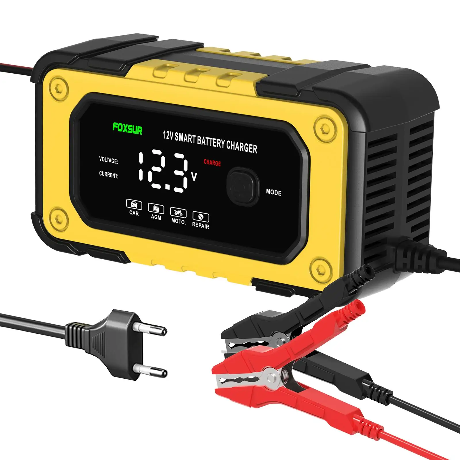 Зарядное устройство для обслуживания аккумуляторов газонокосилки