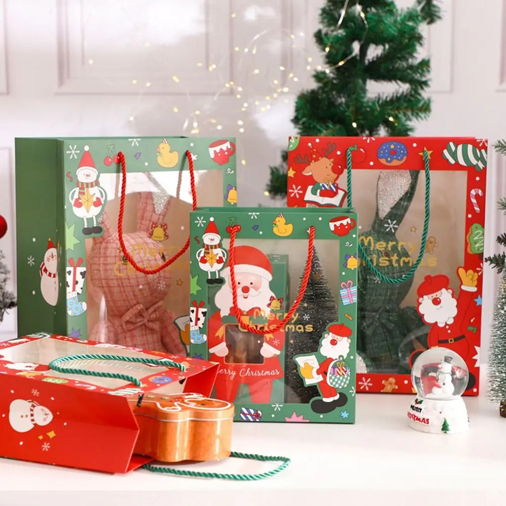 

Favors Christmas Decor Packaging Box Cookie Packaging Bags Candy Wrapping Bag Cookie Box Gift Box Christmas Gift Bags