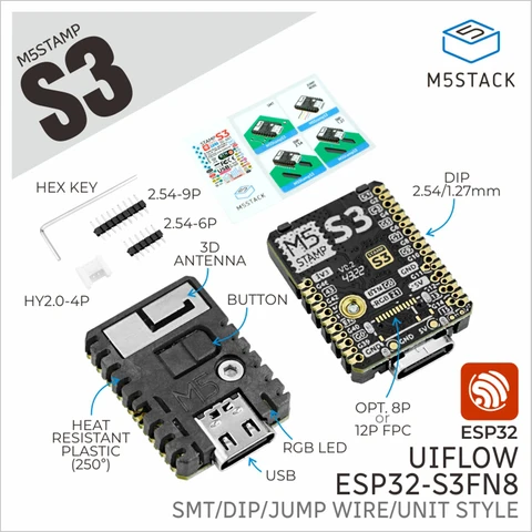 M5Stack M5Stamp ESP32S3 модуль