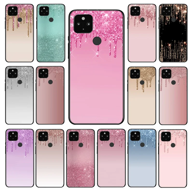 

Dripping Glitter Pink Blue Gray Gold Purple Phone Case for Google Pixel 7 7Pro 6 Pro 6A 5A 4A 3A Pixel 4 XL 5 6 4 3 XL 3A 2 XL