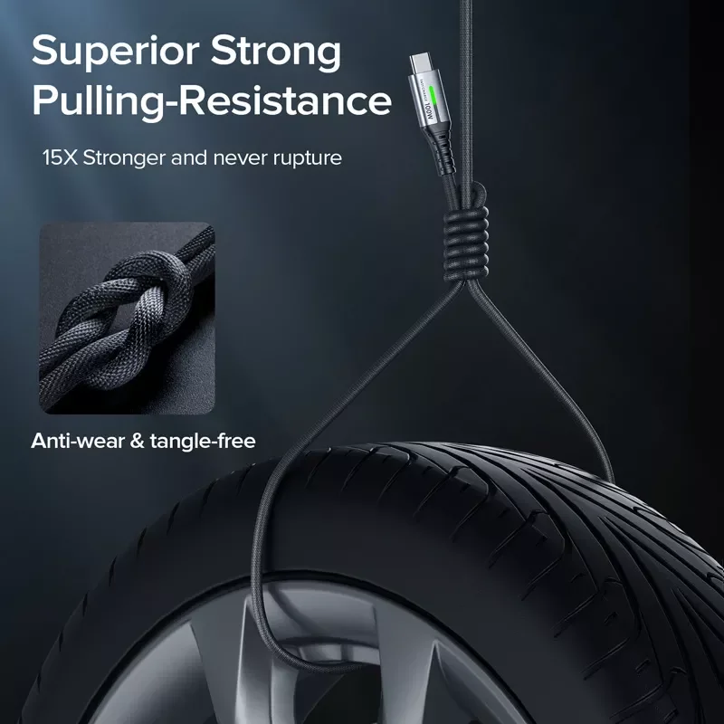

100W USB C to USB Type C Cable PD 5A Fast Charging Phone Charger Cord For Huawei S21 POCO 3 Macbook iPad Pro 22