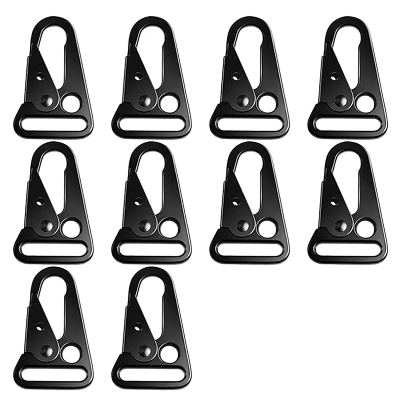 

10 шт. Olecranon, крюк, шестеренка, карабин, искусственная наружная лямка, подвесная Пряжка, черный