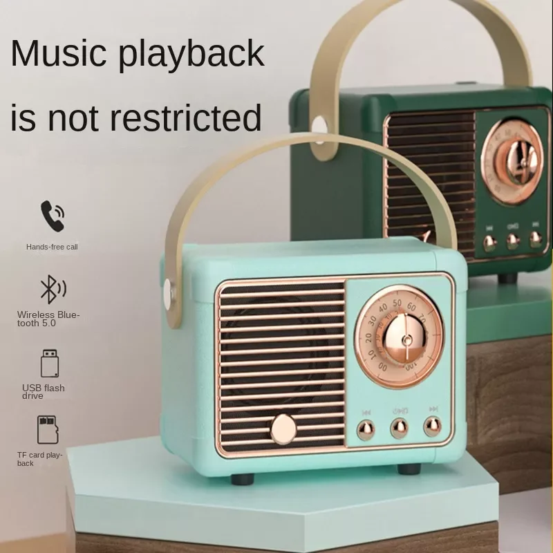 

Bluetooth Speaker U Disk TF Card with FM Creative Gift Portable Mini Sound Box USB Mini Outdoor