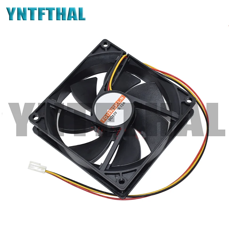 Подлинный новый для Y.S TECH FD129225LL-N DC 12V 0.12A 90x90x25 мм 3-проводной Вентилятор охлаждения сервера