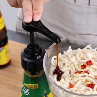 kitchen multi use sauce squeeze bottle ketchup salad dressing cooking tool sauce artifact oil pot syrup press bottles gadget