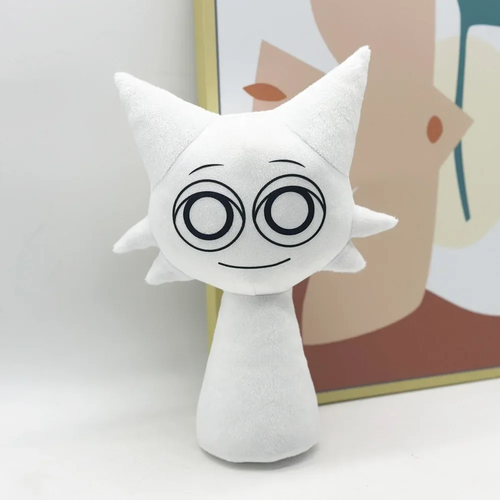 30 см белые плюшевые игры ужасов игрушки милые мягкие детские на день рождения