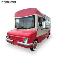 2022 new arrive customized mobile street food trucks ice cream trailer coffee van for sale in europe with ce