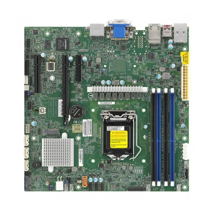 

For Supermicro X12SCZ-F Single-way W480 Chip LGA-1200 Server Motherboard Tenth Generation i9 DVI+DP Nuclear Display