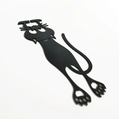 1/5 шт. 3D стерео Kawaii Cat полые животные закладка для девочек подарок пластиковая Милая ученическая Канцелярия для чтения Магнитная книга-ноок