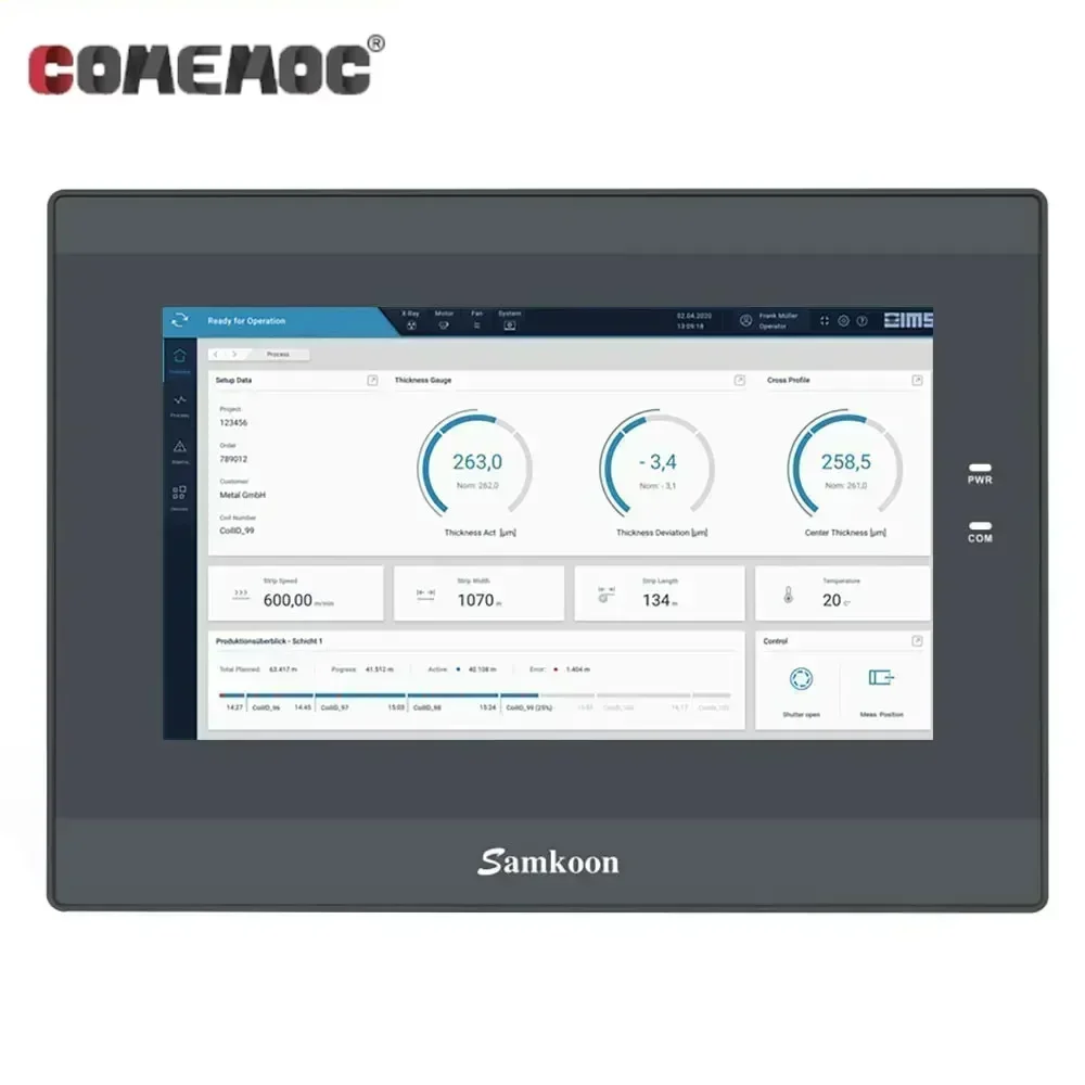 Фото Samkoon HMI с ПЛК серии GT GC 4,3-дюймовый HMI ПЛК «все в одном» GT GC 043 GT-043-16MT GT-043-16MR GC-043-16M-C GC-043-16M2AI-C №4
