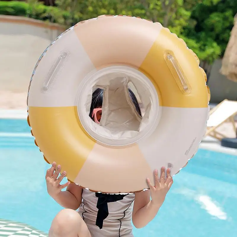 "Swim Ring For Kids Swim Tube With Cute Pattern Life Preserver Ring ...