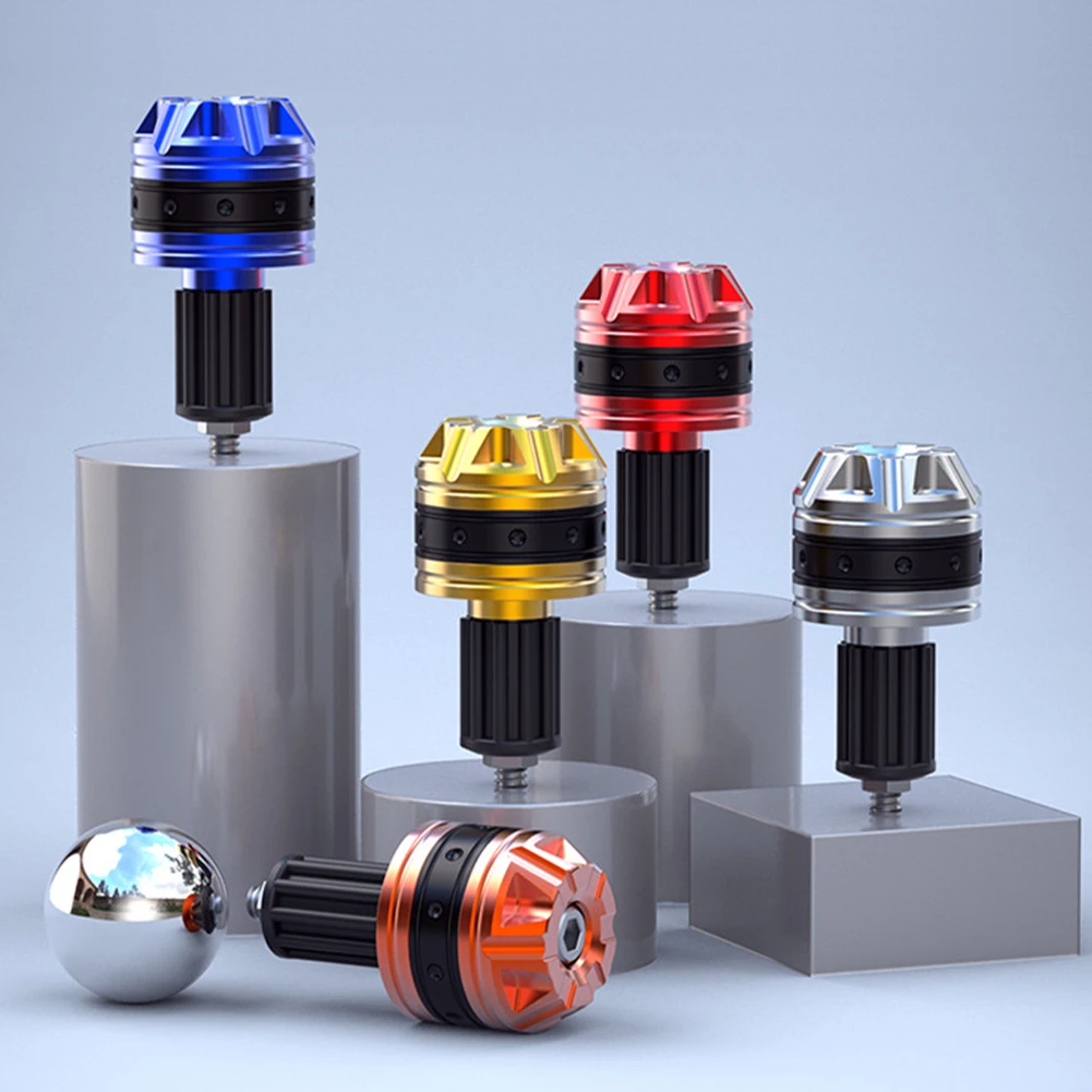 

1Pair Motorcycle Handlebar Grip Bar End Plug Aluminum Alloy Handlebar Plug Cover For 16-18mm Handlebar Bicycle Accessories