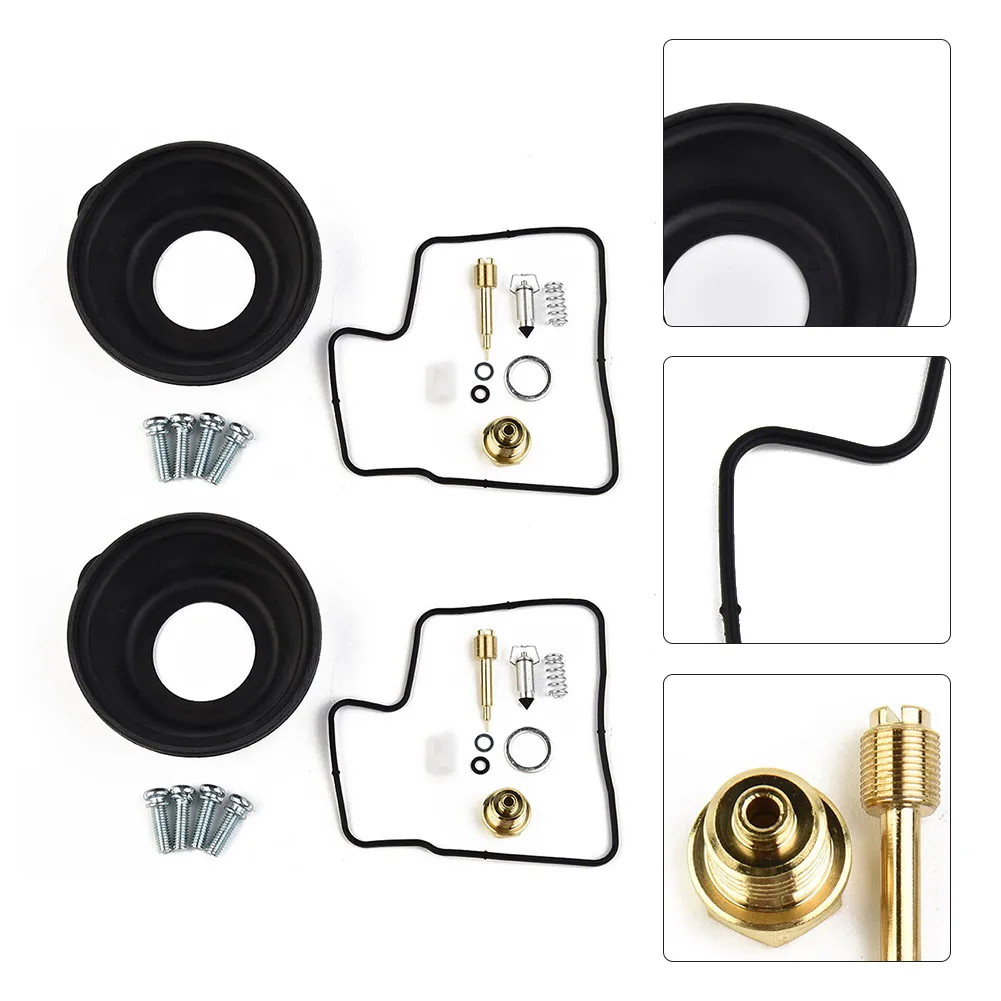 

2 Set For Honda VT1100C Shadow Spirit VT1100 1997-2005 C Carburetor Repair Kit Plunger Diaphragm Car Accessories
