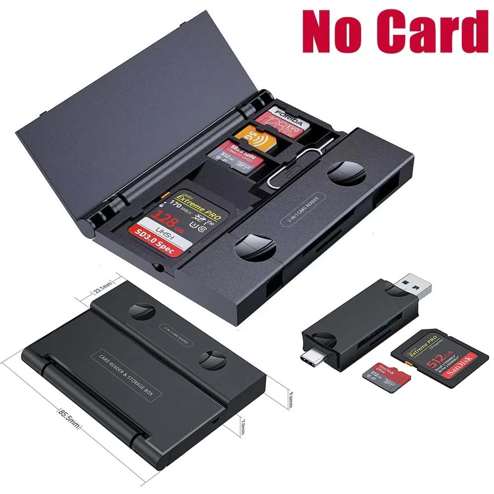 Устройство для чтения карт Micro SD Type C Nano Sim-карты