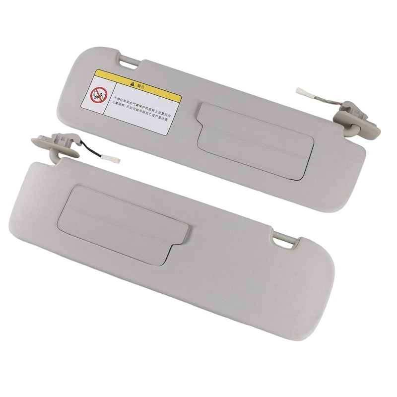 Левый и правый автомобильный солнцезащитный козырек косметическое зеркало для