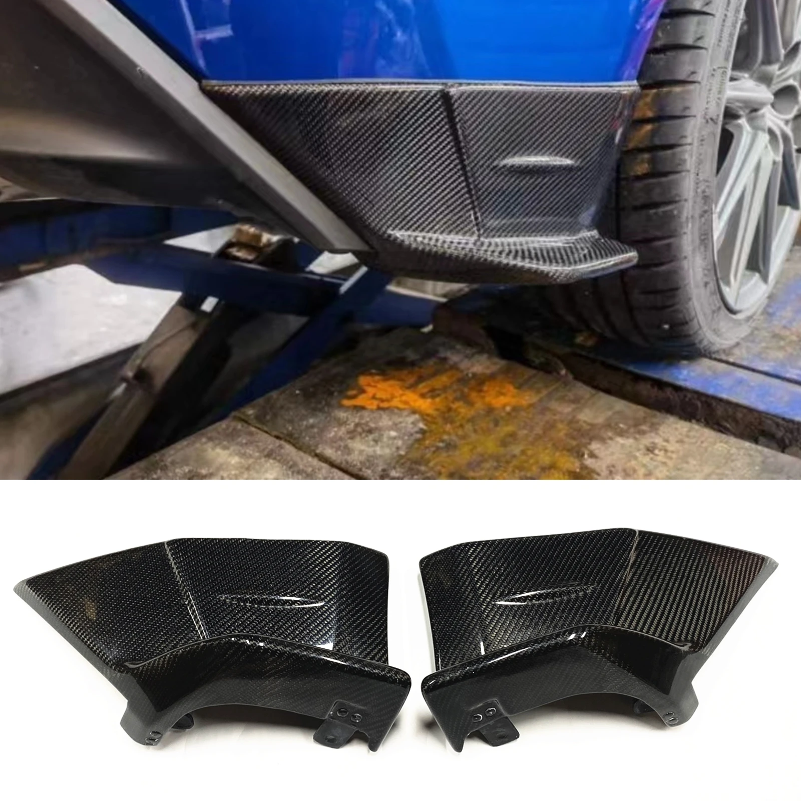 

Угловая накладка на задний бампер из углеродного волокна для Subaru BRZ 2022 и Toyota GR86 ZN8