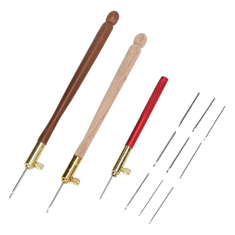 

3 шт., крючки для вязания, с 9 иглами