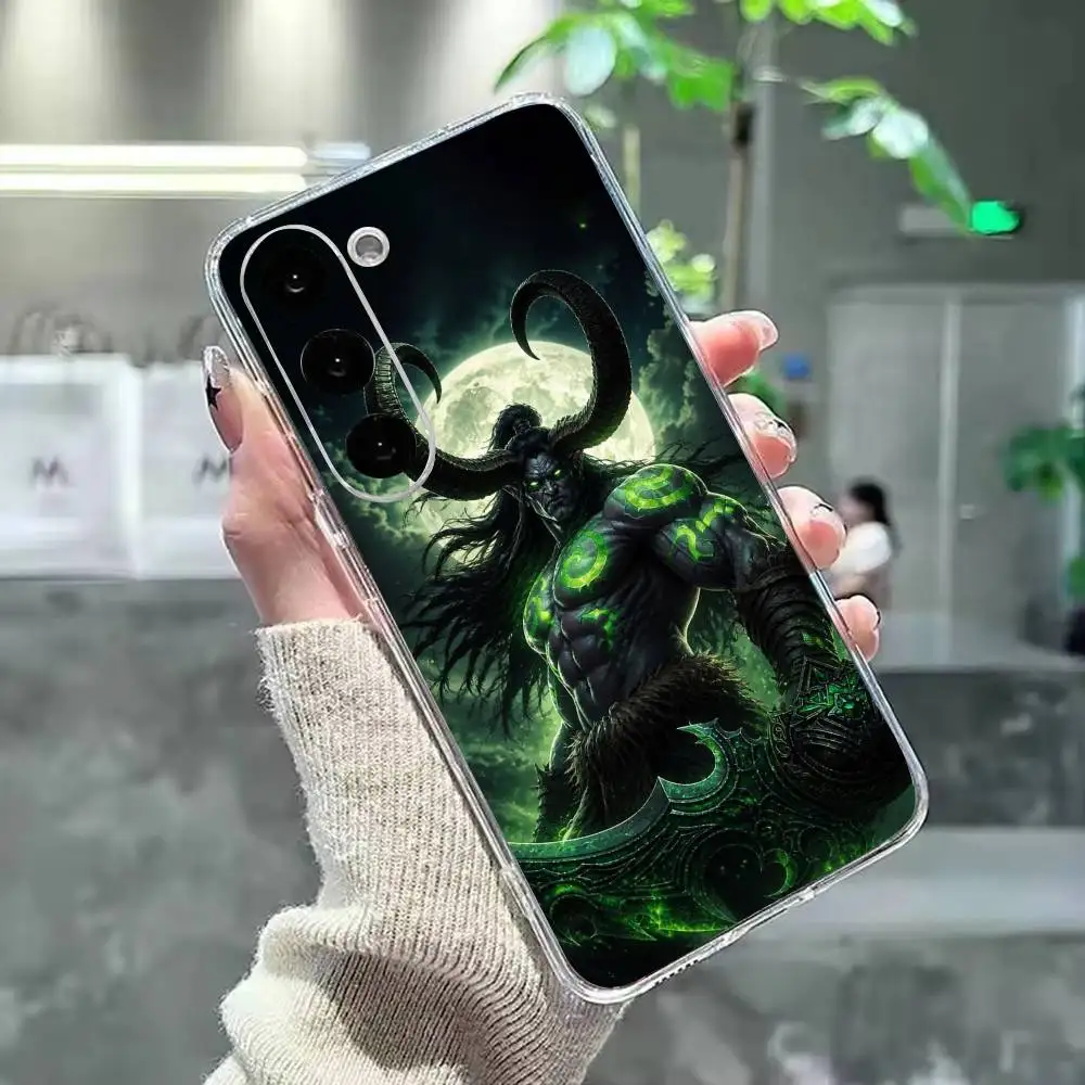 Фото Чехол для телефона WoW I-Illidan Stormrage, силиконовый, мягкий, для Samsung Galaxy A73, A72, A71, A70, A53, A52, A51. №5