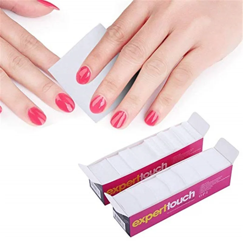 

New 1Pack Cotton Pad Nail Polish Remover Lint-Free Wipes Napkins For Manicure Nail Art Gel Polish Remover Nail Wipe