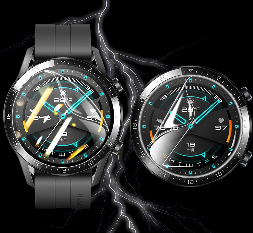 Защитная пленка 9H для умных часов Huawei Gt GT 2 46 мм 42