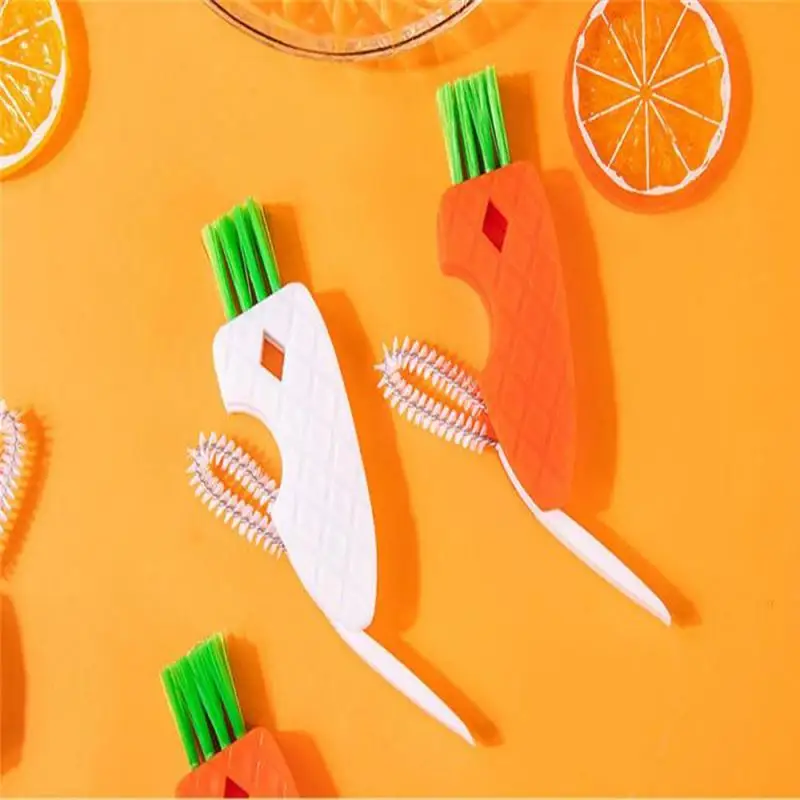 

Creative Carrot Cup Lid Brush Cleaning Brush Bottle Mouth Brush Gap Cleaning Brush Nipple Brush Thermos Cup Brush 2023