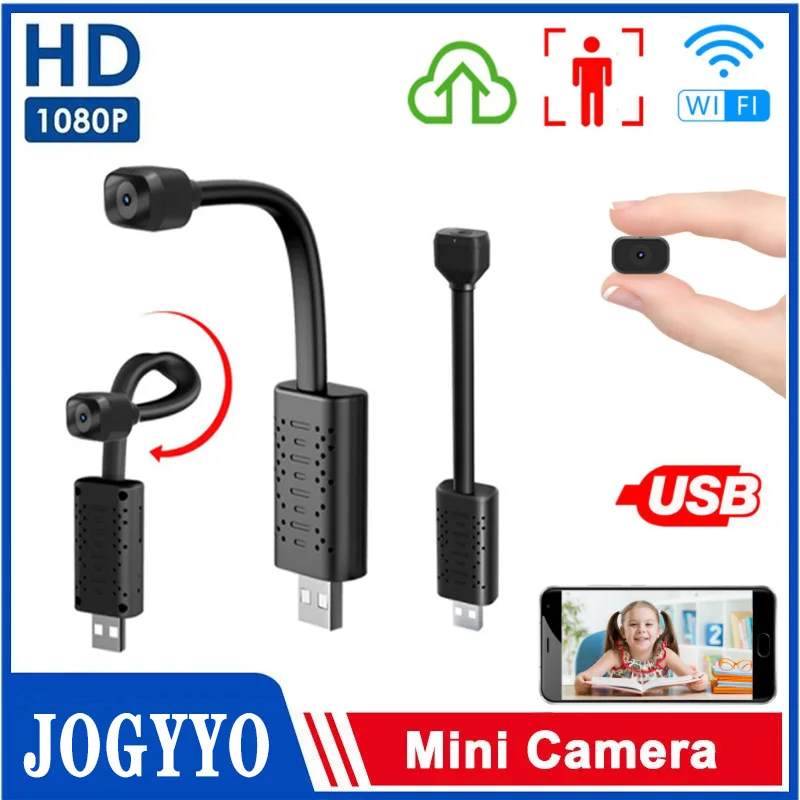 

Мини-видеокамера U21 U22, HD, USB, Wi-Fi, ночное видение, датчик движения