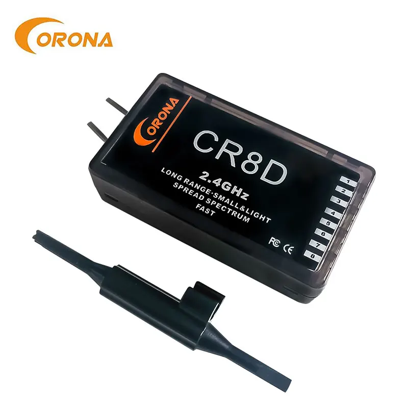 Фото Комплект модулей Corona 2.4ГГц Futaba HiTec TX RX Combo (CR8D и CT8F (V2 DSSS)) для преобразования в систему передатчика радиоуправляемой модели. №4