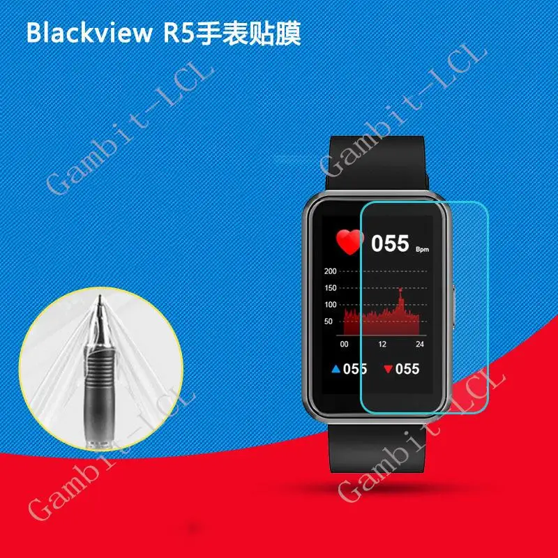 for blackview r3 pro r5 r3pro smartwatch hydrogel full film protective screen protector smart watch cover not tempered glass free global shipping