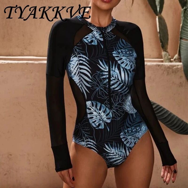 Новинка 2024 купальник сетчатый сращивающийся костюм для дайвинга с длинными