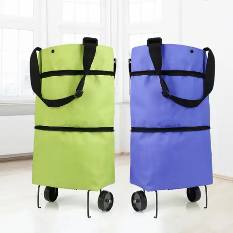Складная тележка для покупок, сумка-тележка с колесами, складная детская сумка для продуктов, органайзер для еды