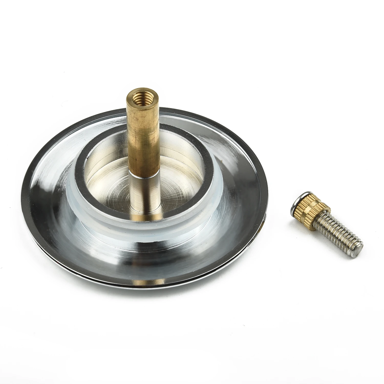 

Replacement Stopper Plug Spare Stainless Steel + Brass Stopper Tire Waste 70mm Basin Bath Model Plug Brand New