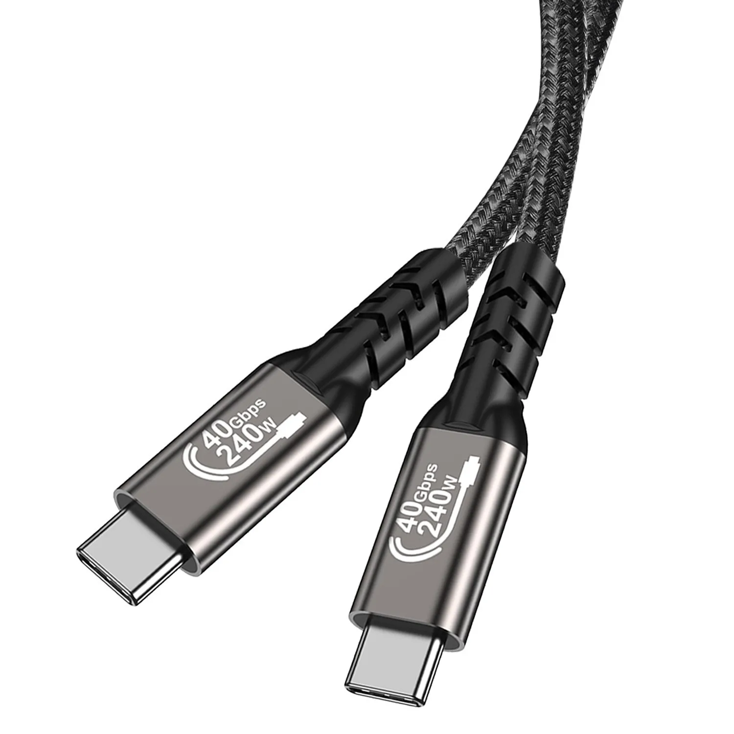 USB 4 0 кабель для передачи данных Thunderbolt Тип C к Type PD 240 Вт быстрая зарядка 40 Гбит/с 8K @
