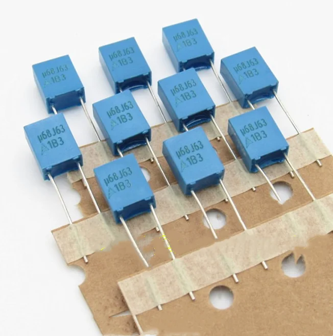 

(10pcs-50pcs） EPCOS 680nF 63V 5% Film Capacitor Hi-Fi Audio 684 u68