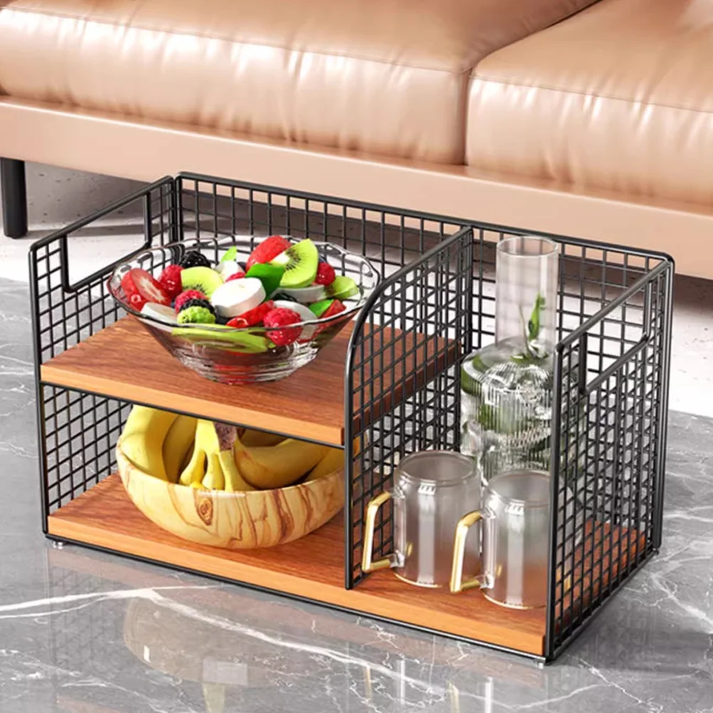 

Bathroom Counter Organizer 2-Tier Shower Corner Shelf Desktop Cosmetics Shelf Toiletry Organizer