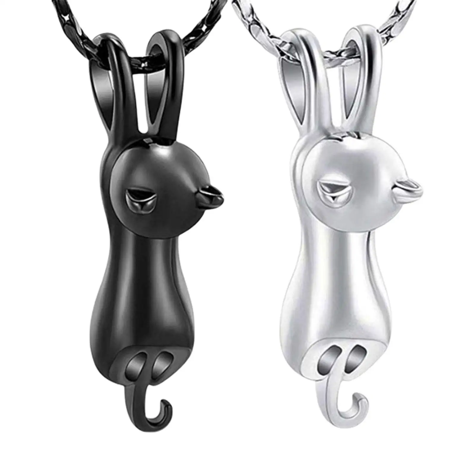 

Cat Pendant Necklace Statement Hanging Jewelry Daily Gift for Cat Lover