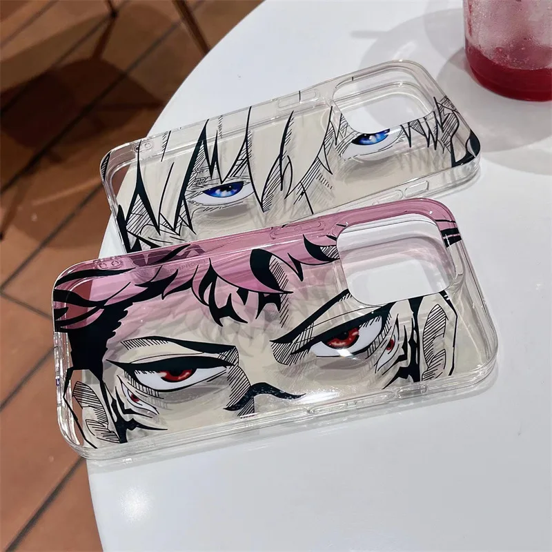 

Fashion Anime Gojo Satoru Itadori Yuji Phone Case Cover for IPhone 11 12 13 14 Pro Max Case for IPhone 14 Pro Max