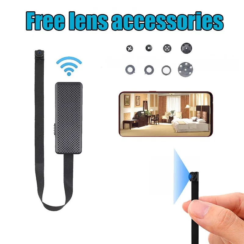

Мини-камера HD Беспроводная портативная с поддержкой Wi-Fi, 1080P