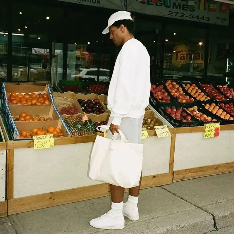 JJJJound флисовая толстовка с круглым вырезом минималистская версия Топ cleanfit