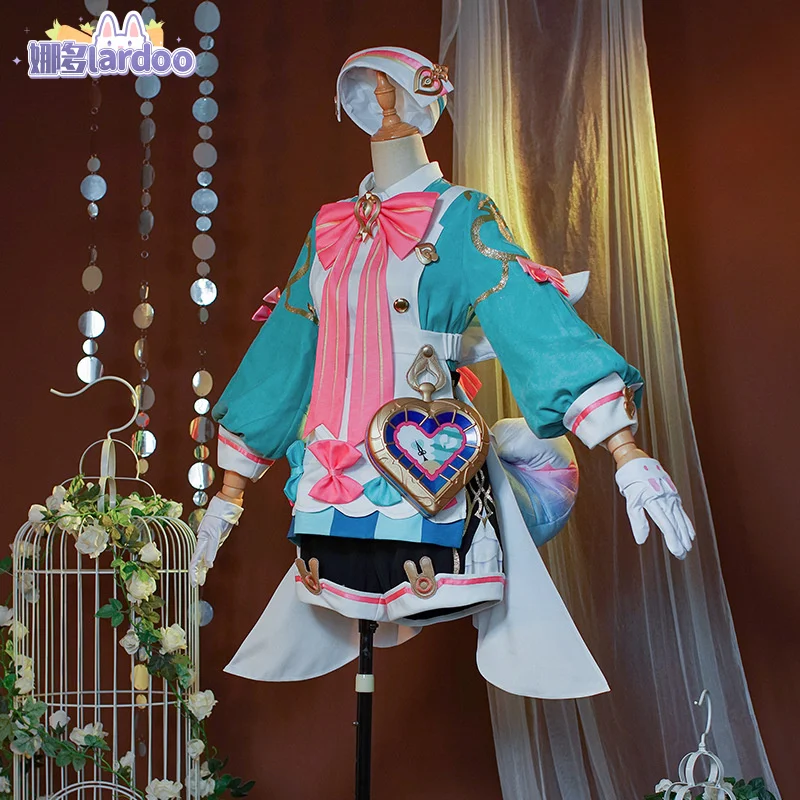 Женское платье для косплея Genshin Impact Sigewinne костюм униформа игры в искусственном